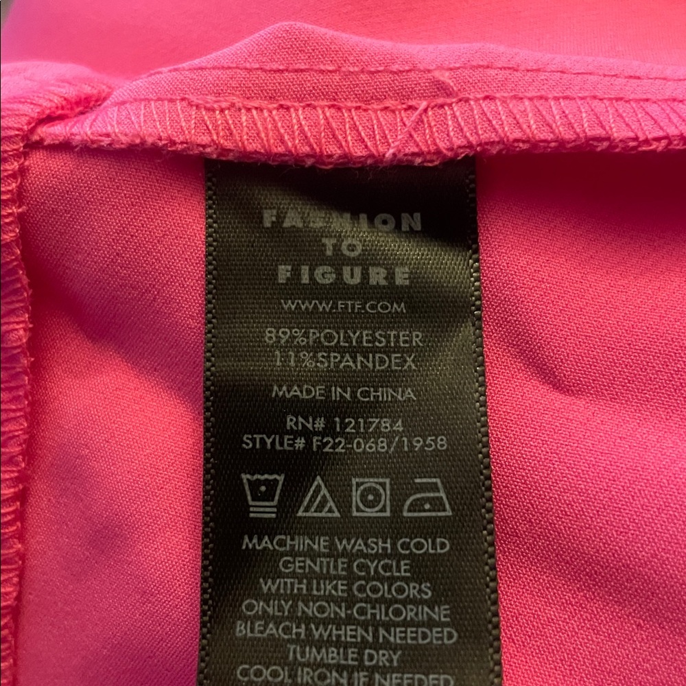 Mid Calf Pink Skirt - Picture 5 of 5